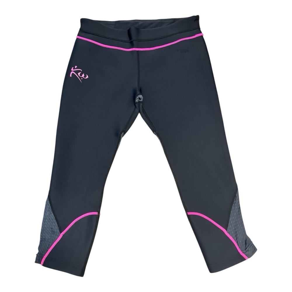 Kutting Weight Sauna Pants Women’s Size L Black Neoprene Compression Leggings